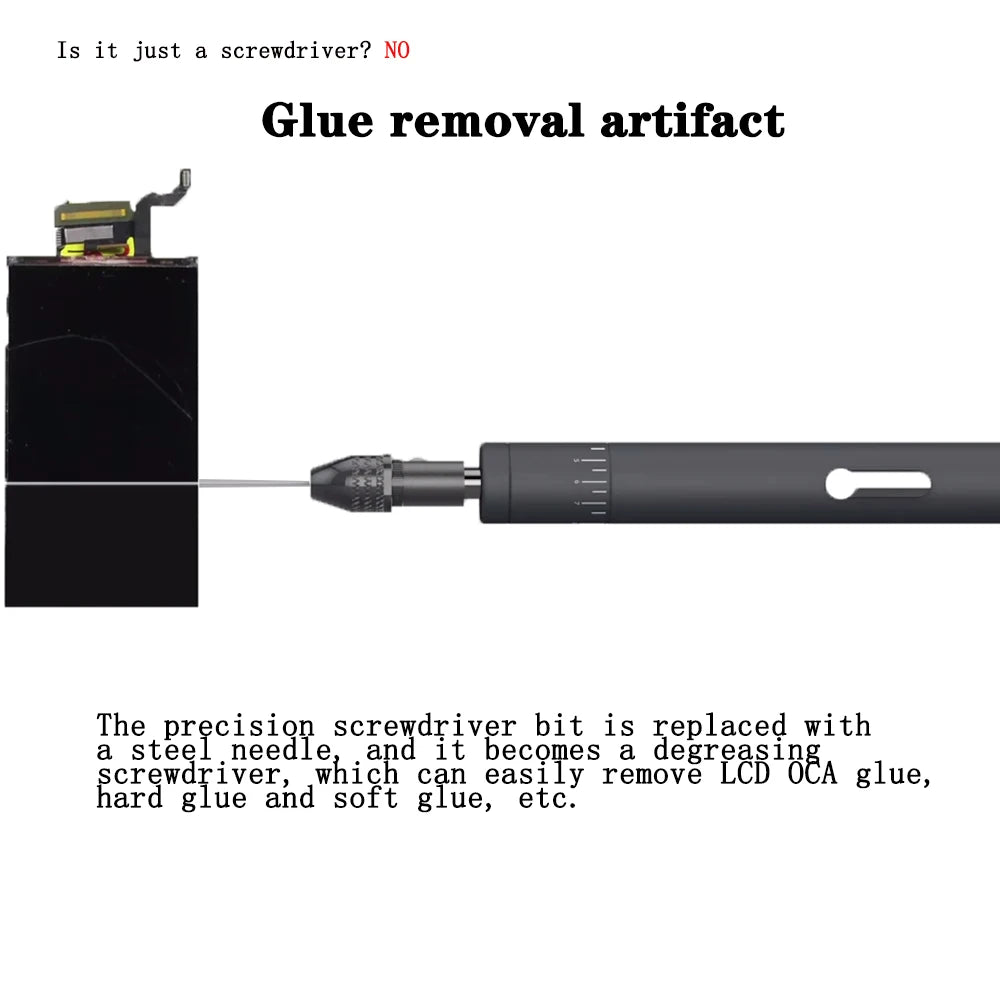 TBK 008 8-Speed Adjustable Electric Screwdriver Set – Precision Tool for Phone Repair & LCD OCA Glue Removal