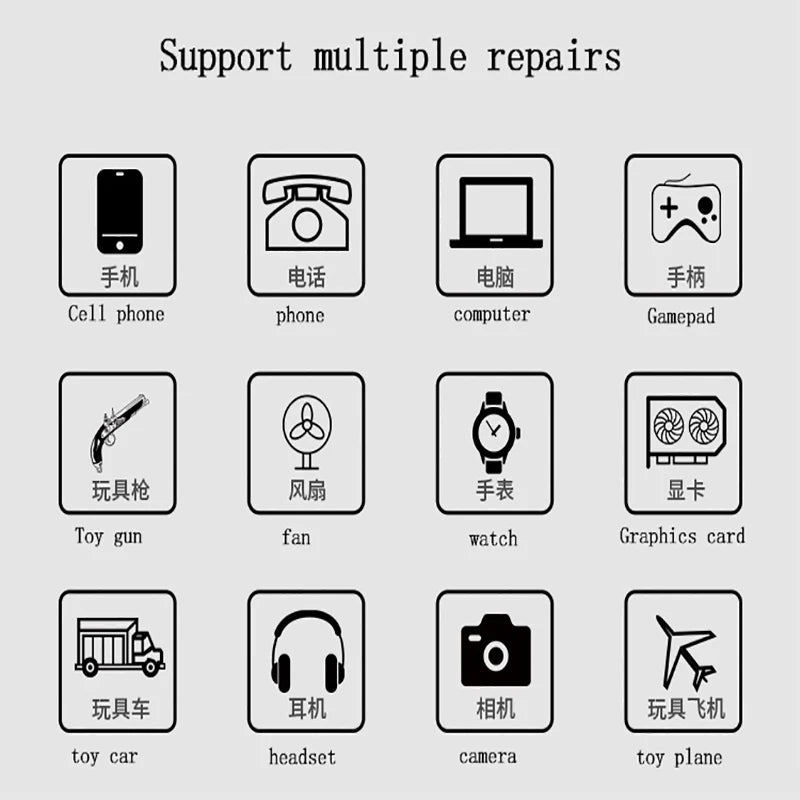 TBK 008 8-Speed Adjustable Electric Screwdriver Set – Precision Tool for Phone Repair & LCD OCA Glue Removal