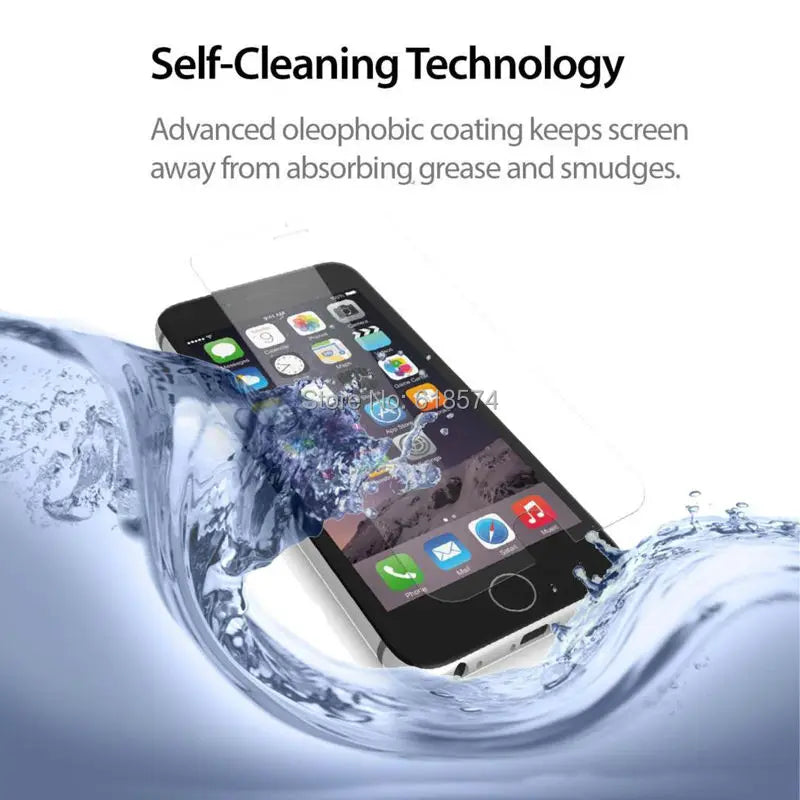 2.5D Tempered Glass For Apple iPod Touch 5 6 7 9H High Quality Protective Film Screen Protector For Apple iPod Touch 5 6 7