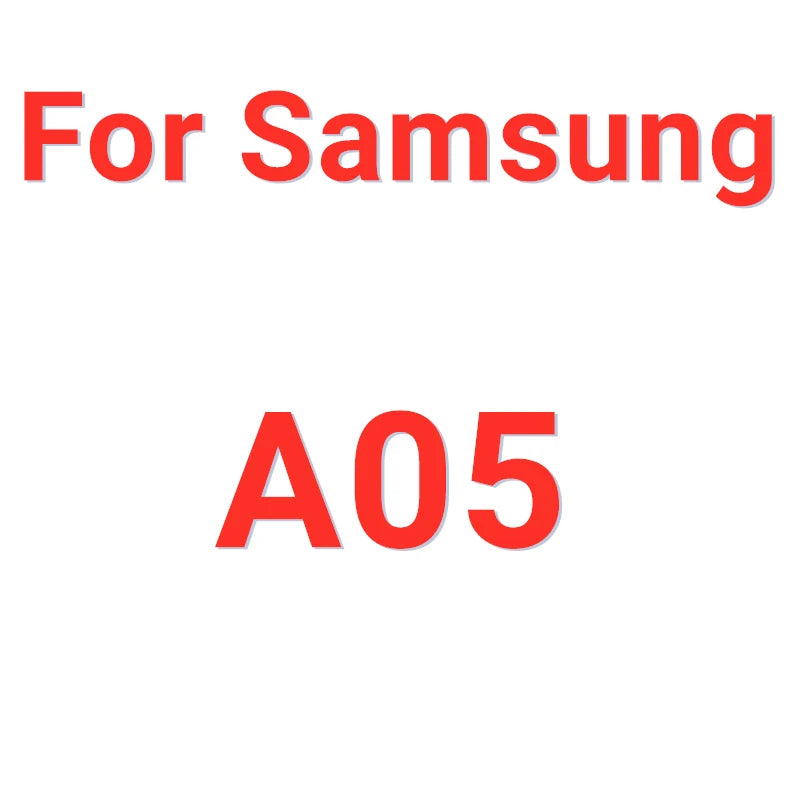 2/4PCS Screen Protector For Samsung Galaxy A55 Tempered Glass Samsung Galaxy A05S A05 A15 A25 A35 A55 5G Full Glue Screen Glass