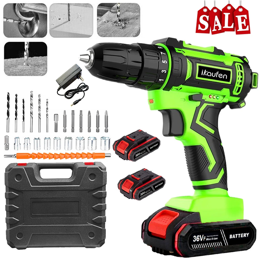 Top Sale 18V Cordless Multi-Function Impact Drill