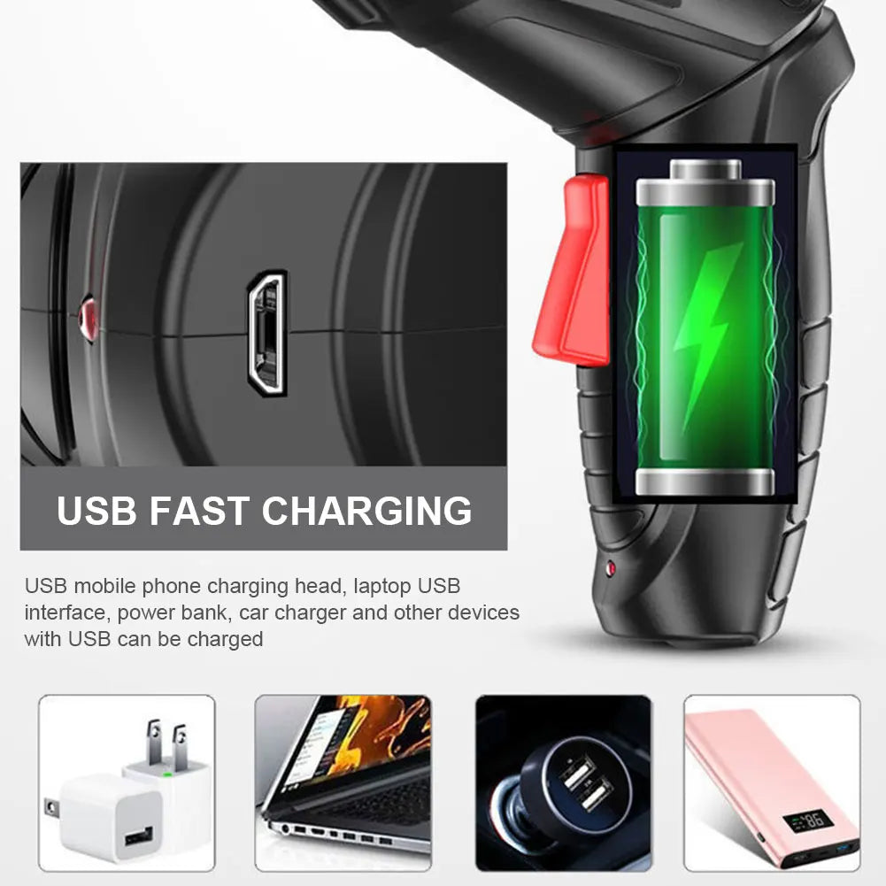 3.6V Rechargeable Cordless Electric Screwdriver with Lithium Battery