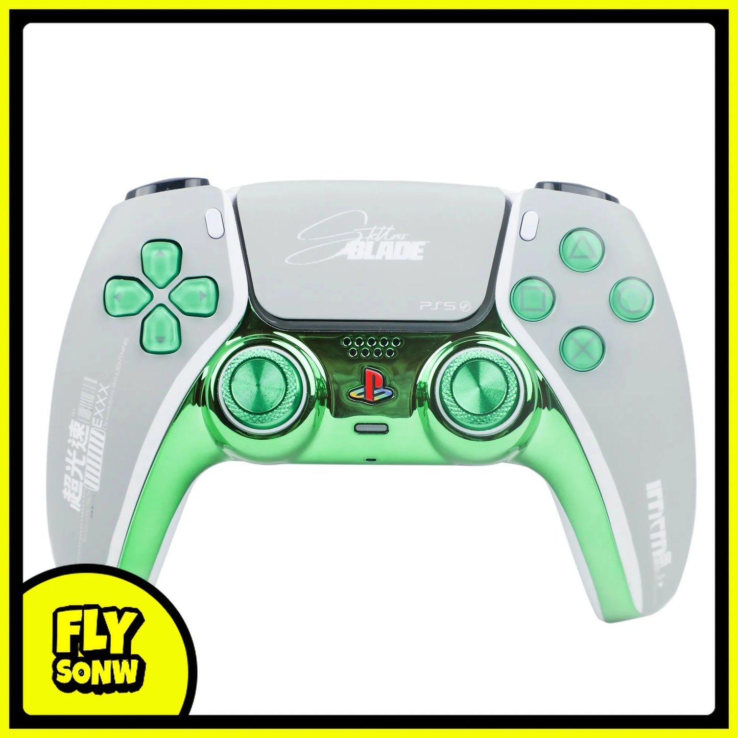 Stellar Blade TMR Wireless PS5 Controller – Hall Joystick Custom Esports Gamepad (Refurbished)