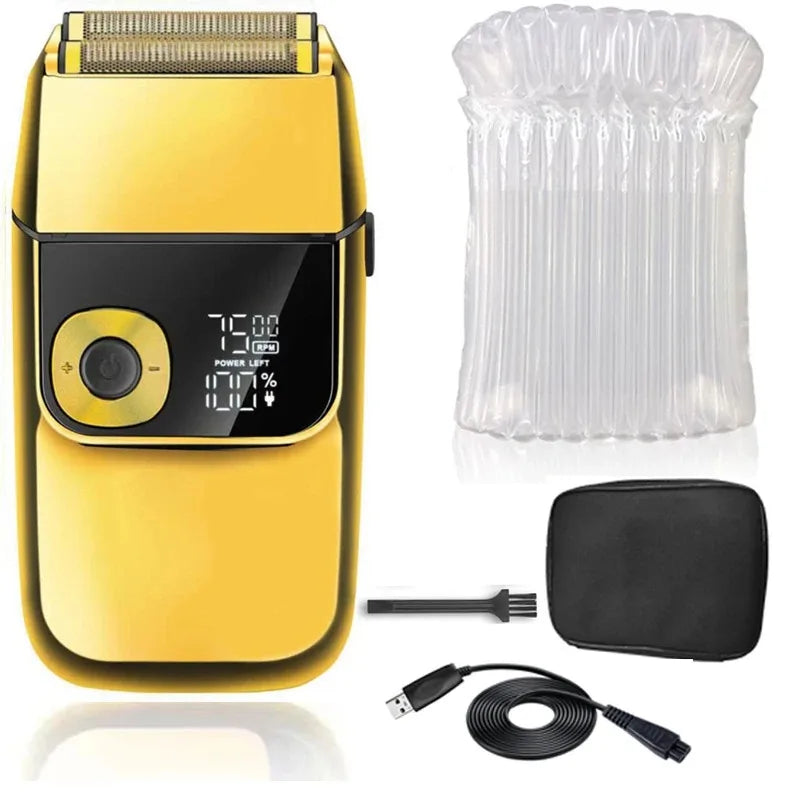 Kemei Professional Hair Trimmer – Electric Shaver & Rechargeable Hair Clipper