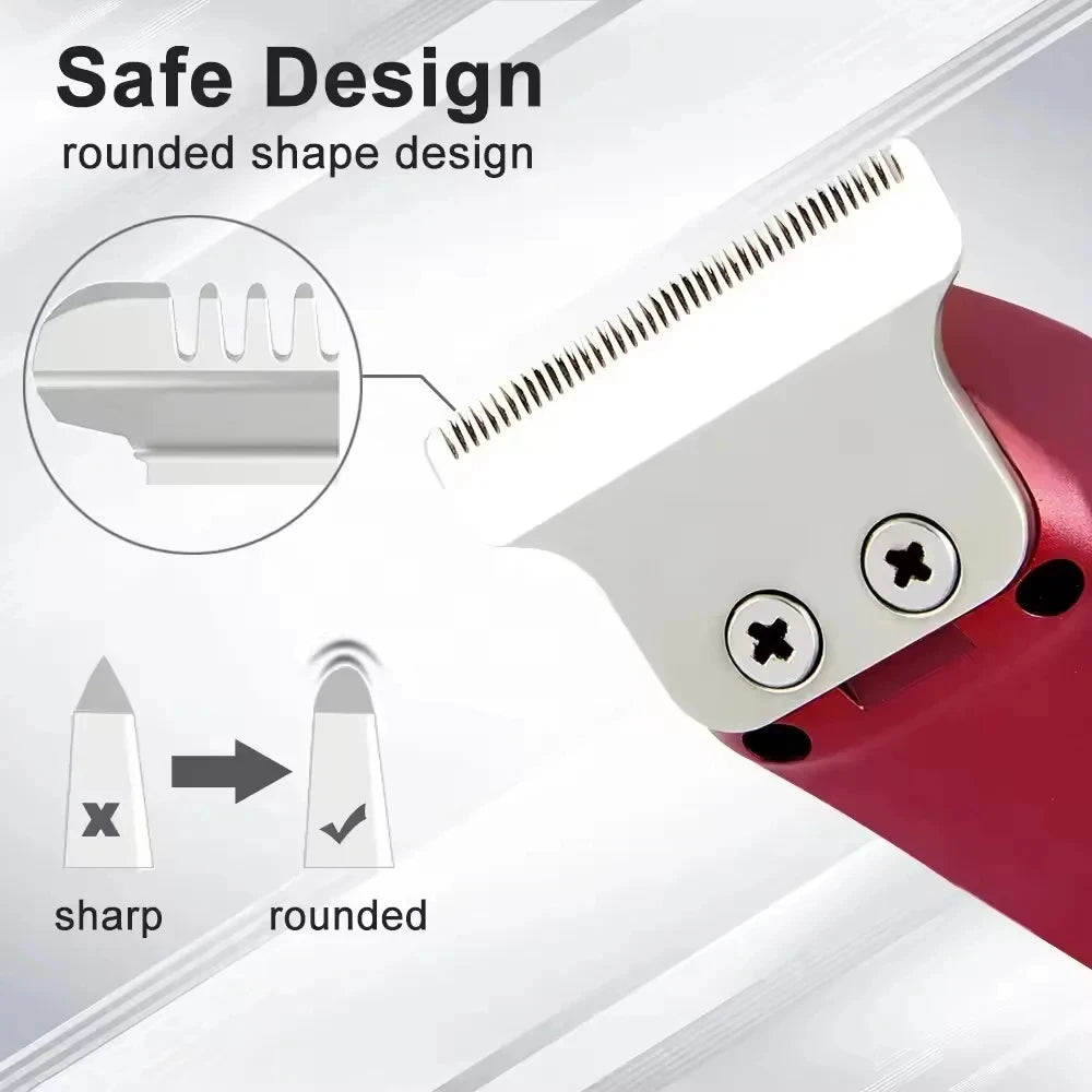 Mini Portable Hair Trimmer – Rechargeable Bald Head Clipper & Shaver