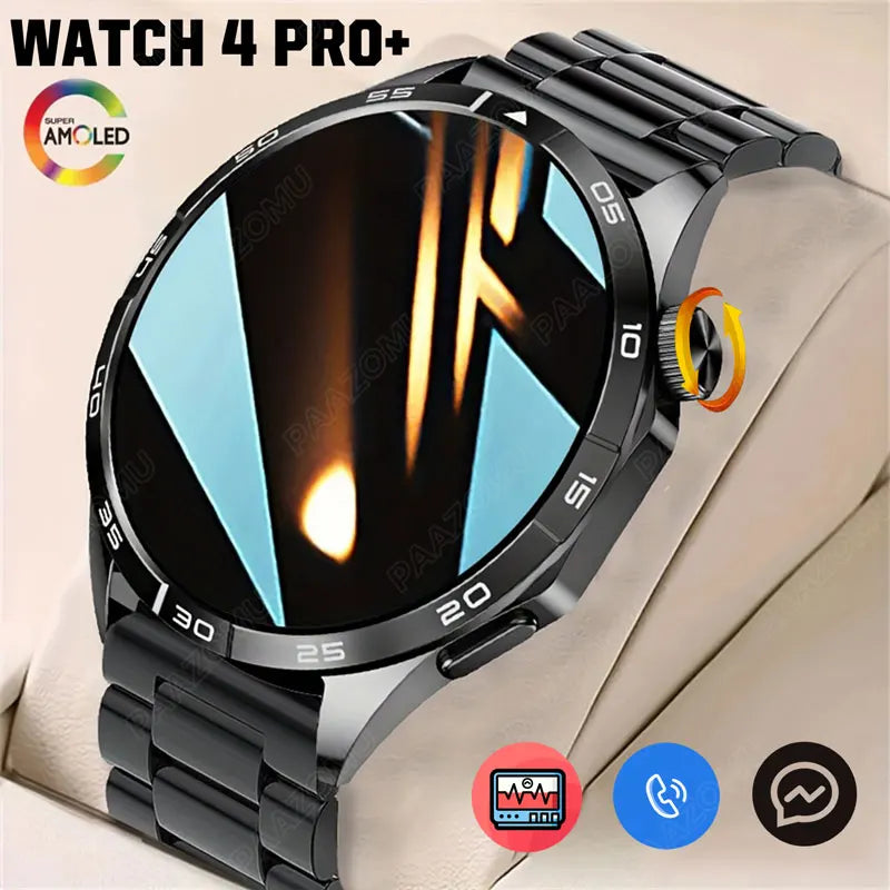 2025 New For Huawei Smart Watch Men Watch 4 Pro+ 1.50 Inch HD Screen Bluetooth Call Health Monitoring New Watch 4