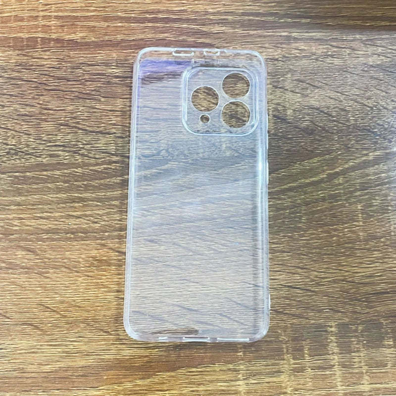 For Cubot A40 Transparent Black TPU Phone Case for CubotA40 CUBOT A40 CUBOTA40 Silicone Soft Protective Back