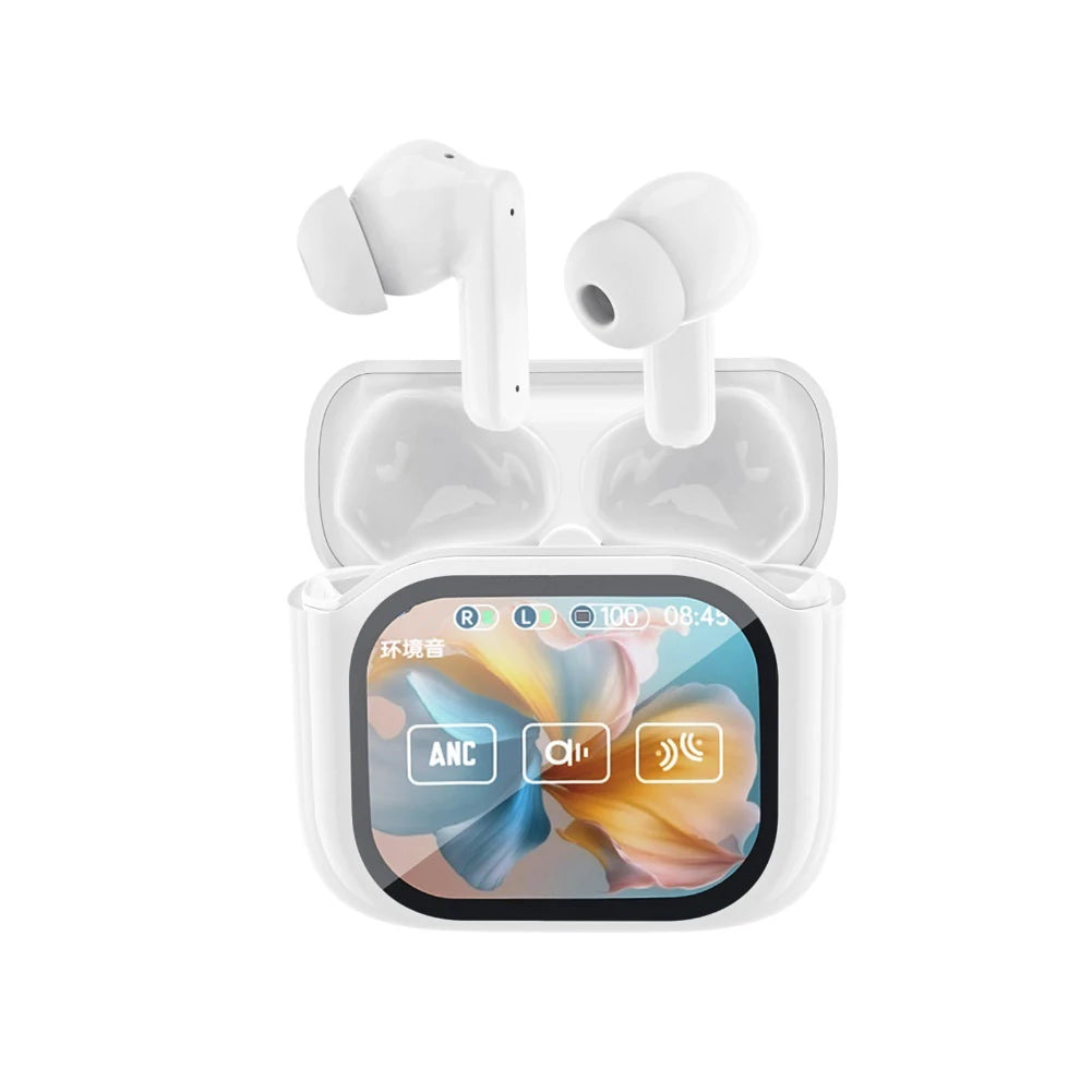 For NE20 AI Touch Screen Translator Earbuds Wireless Real Time Translators Business High Fidelity Waterproof