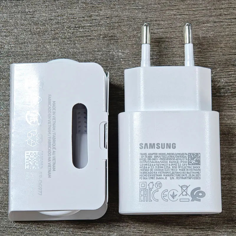 Samsung 25W PD Super Fast Charger – Compatible with Galaxy A17/A16/A26/A36/A56 & Z Flip/Fold Series