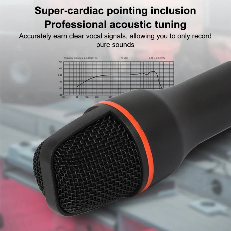 RGB USB Condenser Microphone – Pro Mic for Gaming, Streaming & Podcasting