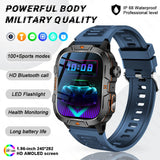 2025 For Xiaomi New Rugged Military GPS Smart Watch Men Bluetooth Call Health Monitoring AI Voice Sports Waterproof