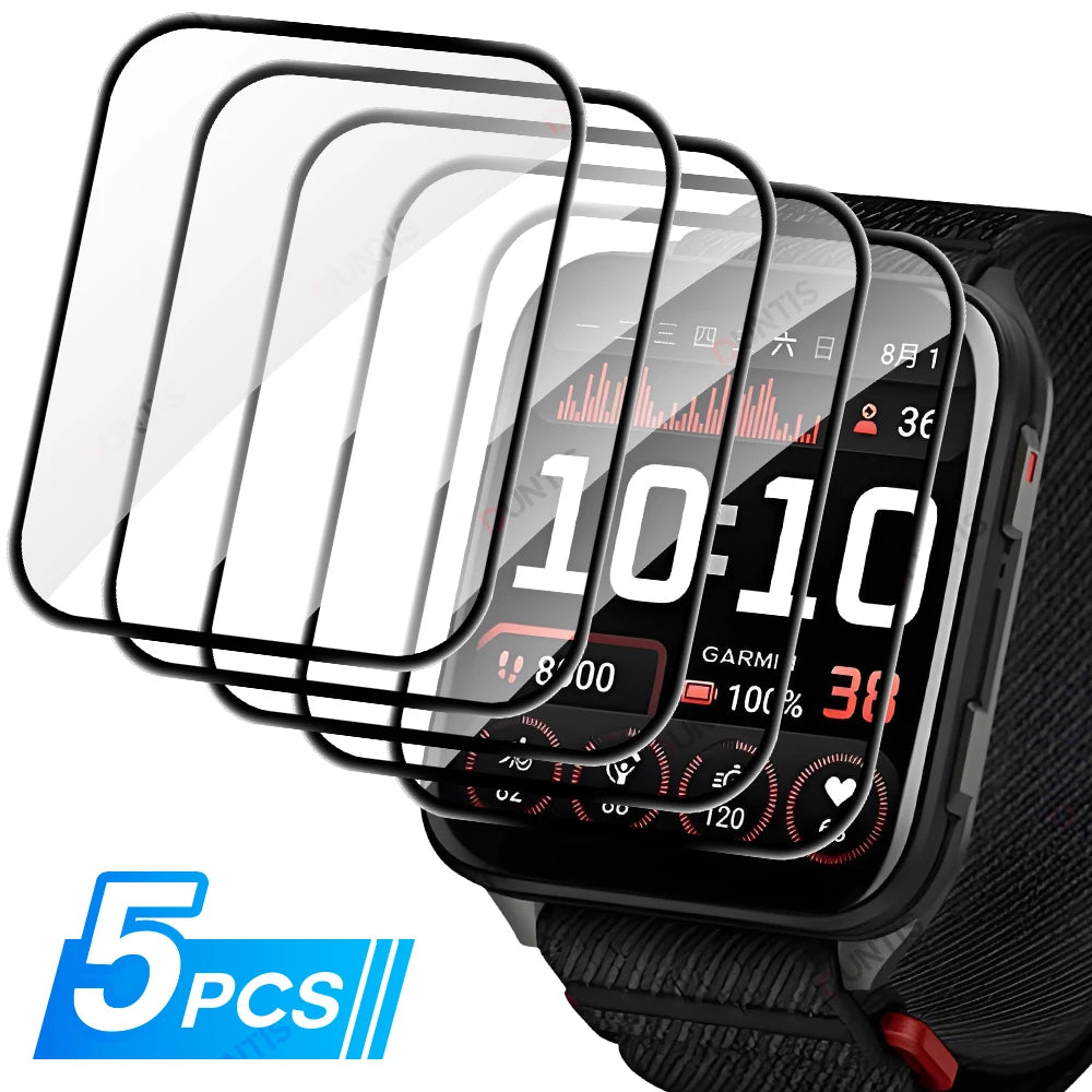 Screen Protector for Garmin Venu X1 3D Curved Screen Protector Ultra-HD Full Coverage Protective Film Accessories (Not Glass)