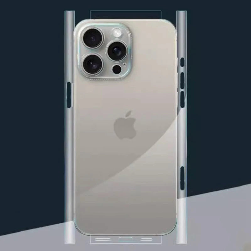 Full Cover Back Hydrogel Film For iPhone 17 Pro Max 17 Air 17 Clear Matte Screen Protector Film For iPhone 17 Pro Max Stickers