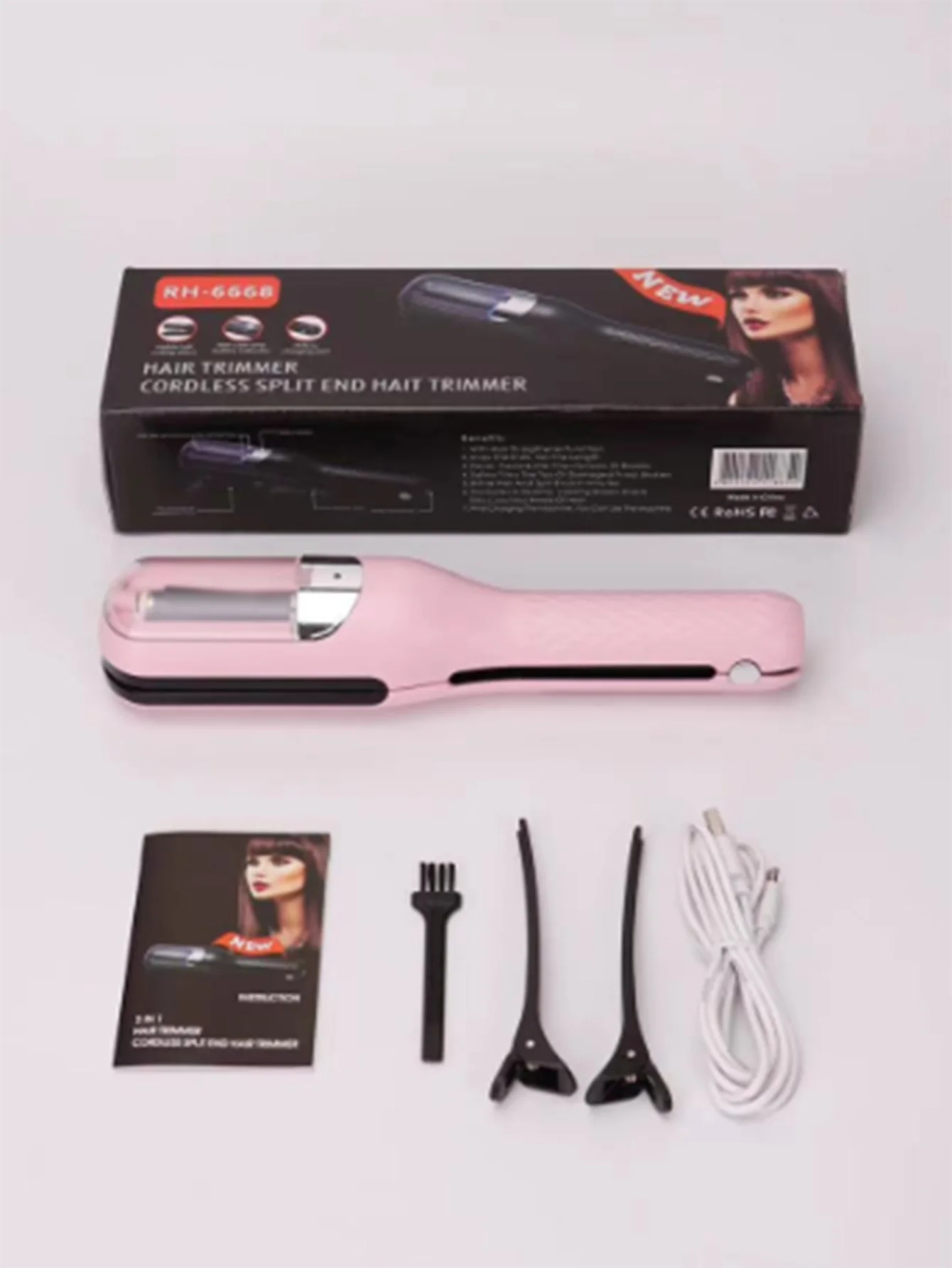 Multifunctional Hair Clipper Set – Automatic, No-Trace Hair Trimmer