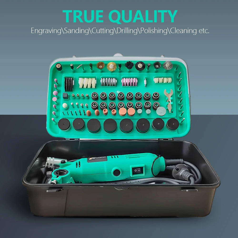 110V/220V Mini Electric Drill Grinder & Engraver