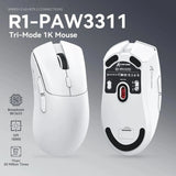 R1 Superlight Bluetooth & 2.4G Wireless Gaming Mouse – PixArt PAW3311 Sensor