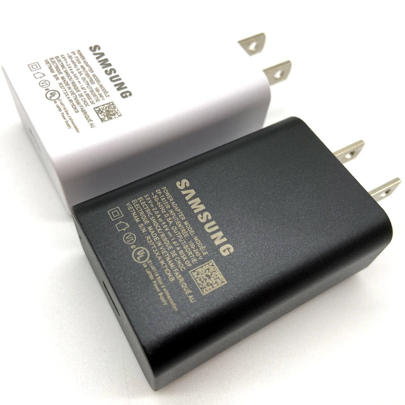 SAMSUNG PD 15W Fast Charger US Plug Quick  Type C  USB C For Galaxy A54 A14 S10+ S10 S9 Plus S23FE S21FE
