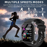1.83'' Waterproof Smart Watch with Message Answer Call Sleep Monitoring Sports Pedometer Information Alerts For iPhone Android