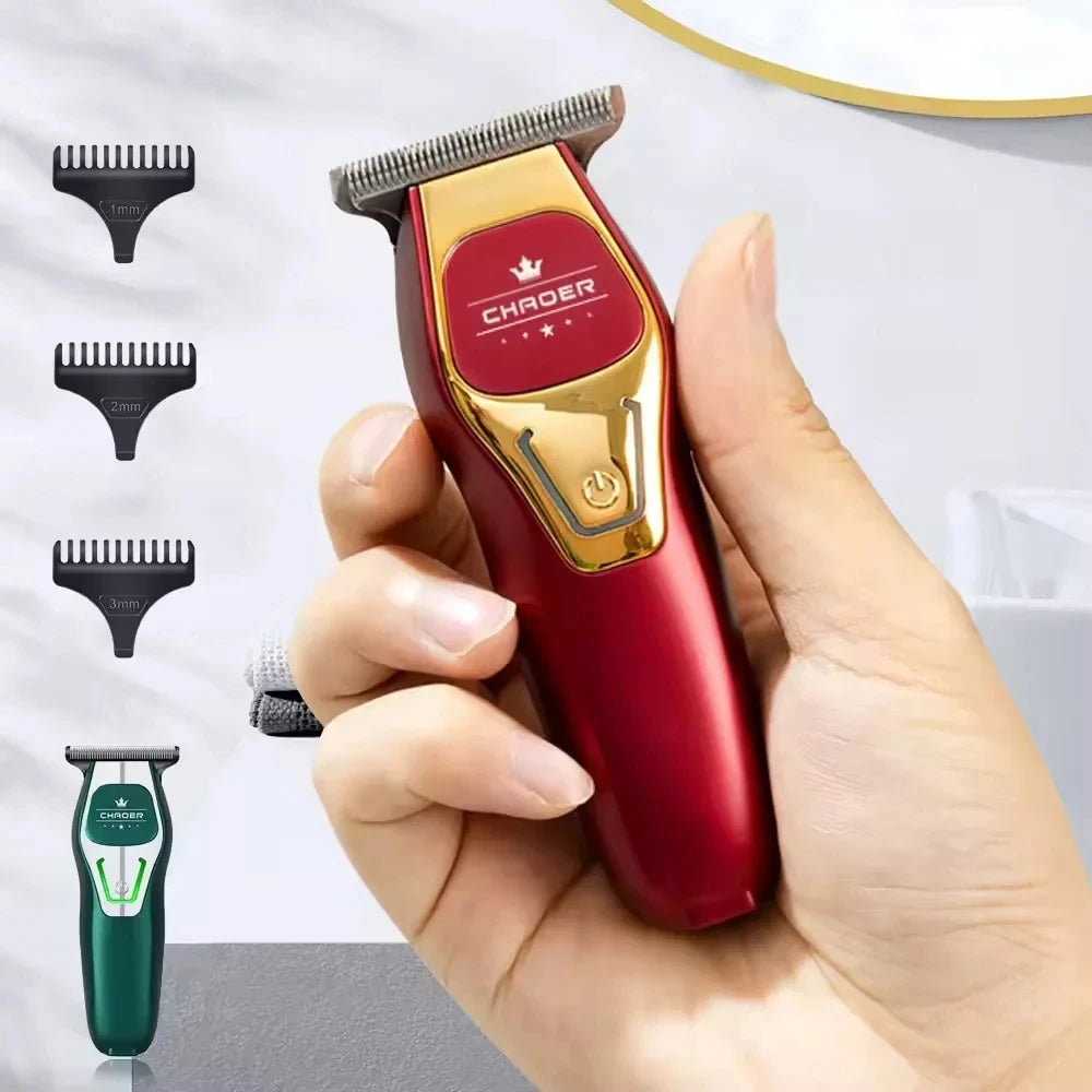 Mini Portable Hair Trimmer – Rechargeable Bald Head Clipper & Shaver