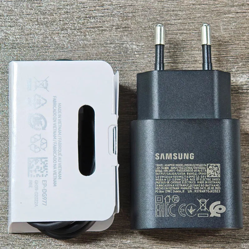 Samsung 25W PD Super Fast Charger – Compatible with Galaxy A17/A16/A26/A36/A56 & Z Flip/Fold Series