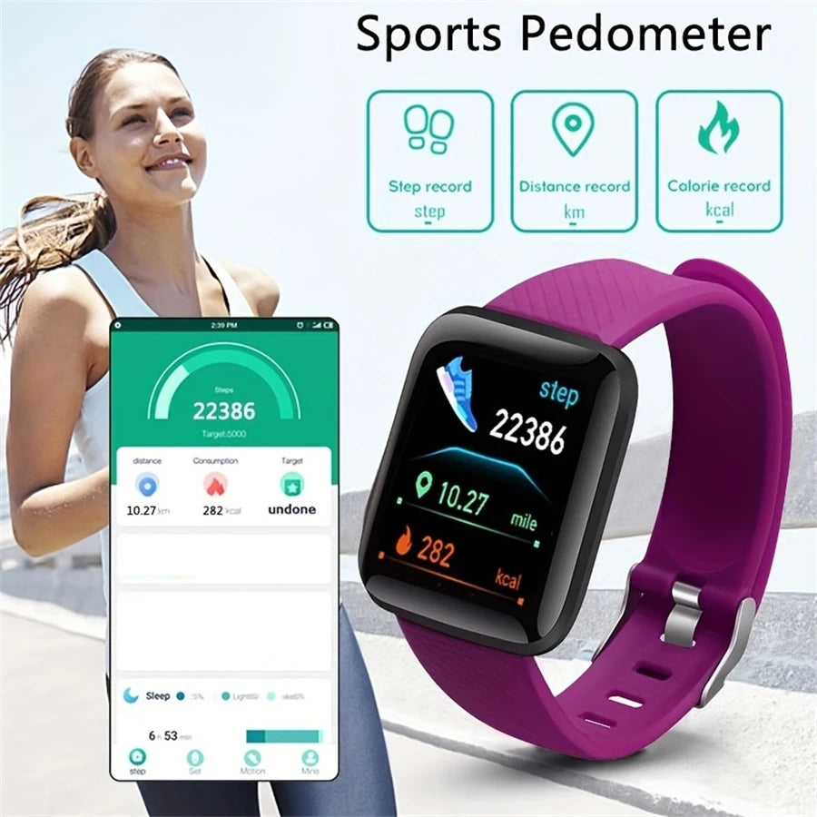 Smart Watches Sport Men Fitness Woman SMS Social APP Message Reminder Music Playback Alarm Clock Bracelet D13
