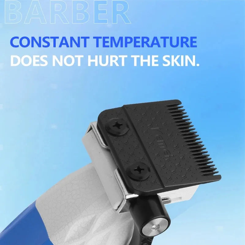 Kemei Professional Hair Clipper – DLC Blade, Cordless, 8800RPM Motor