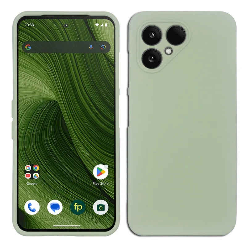 For Fairphone 6 TPU Phone Case Shockproof Protective Soft TPU Silicone Back For Fairphone6 Matte Frosted Protective Shell