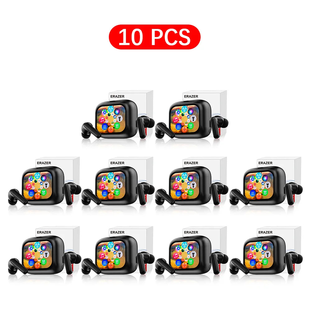 ERAZER Original LCD Touch Screen Bluetooth earphone ANC noise cancelling wireless Headphone waterproof earbuds HD stereo Headset