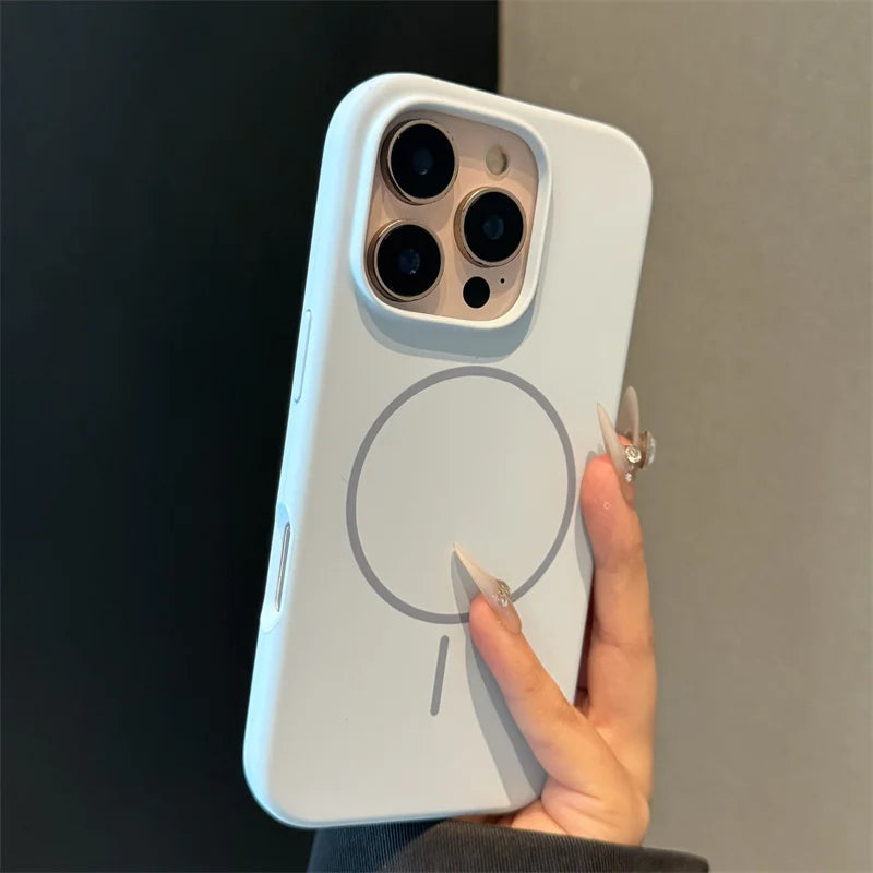 Original Liquid Silicon Magsafe Case For iPhone 17 Air 16 15 Plus 14 13 12 11 Pro Max Magnetic Wireless Charge Soft Rubber