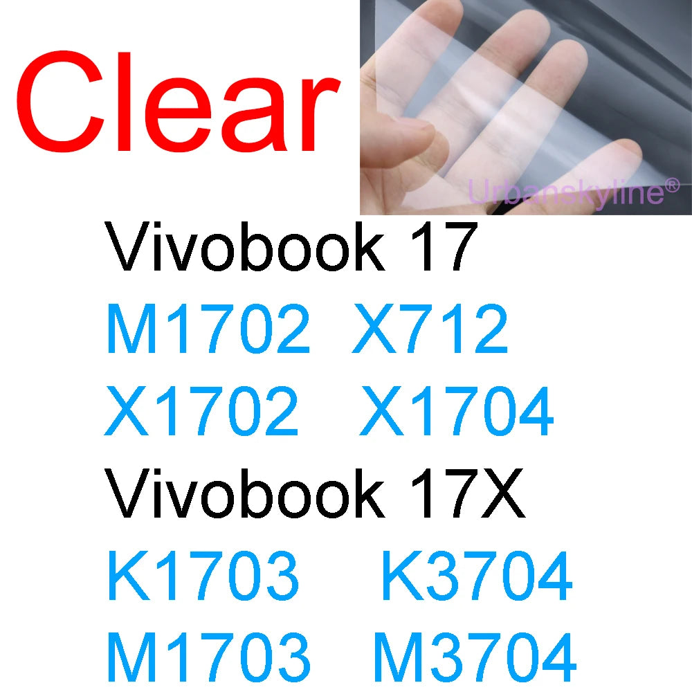 Screen Protector for ASUS Vivobook 14 Pro 14X OLED 15 15X 16 16X 17 17X 13 12 S Flip GO HD Clear Guard Matte Frosted Skin Film