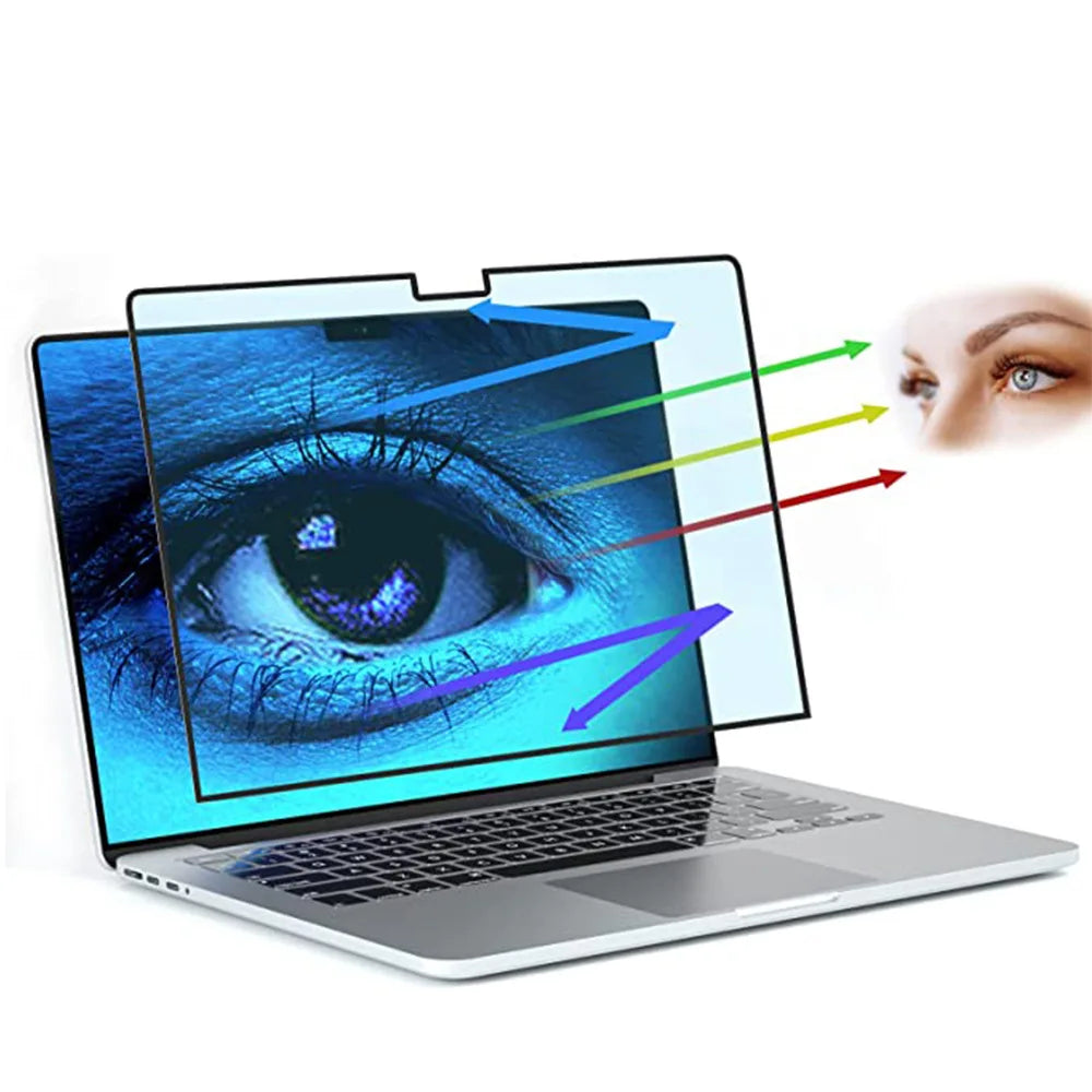 Anti-blue light Magnetic Screen Protector For Macbook Air 13 A2337 A2681 M1 M2 2020 2022 Pro 14 15 16 11 Matte Film Anti-Glare