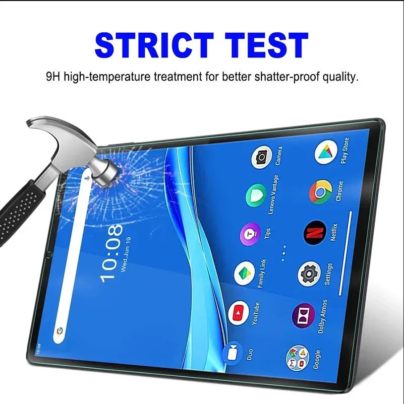2Pcs Tempered Glass For Lenovo Tab M10 FHD Plus 10.3'' TB-X606F Tablet Screen Protector For M10 Plus 10.3 Premium 9H Glass Film