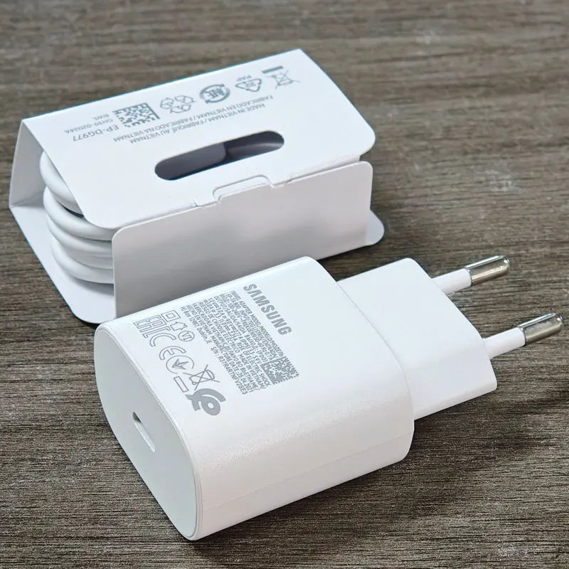 Samsung 25W PD Super Fast Charger – Compatible with Galaxy A17/A16/A26/A36/A56 & Z Flip/Fold Series