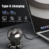 6D Magnetic Levitation Electric Hair Shaver – Type-C Fast Charging, LED Display, Wet & Dry