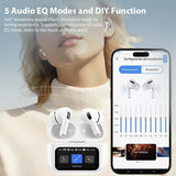 2025 TWS A9 Pro Fone Bluetooth Earphones Wireless Headphones with Mic Touch Control Wireless Bluetooth Headset Pro Earbuds