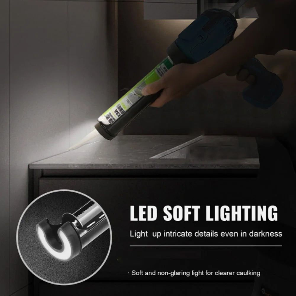 Electric Cordless Caulking Gun for Dewalt 18V/20V Battery