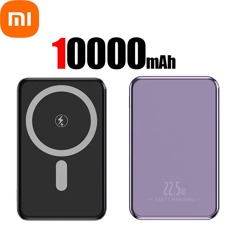 Xiaomi Magnetic 50000mAh Large Capacity Power Bank Magsafe 120W Wireless Fast Charger for iPhone Samsung Xiaomi