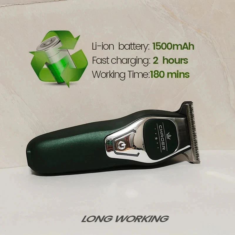Mini Portable Hair Trimmer – Rechargeable Bald Head Clipper & Shaver