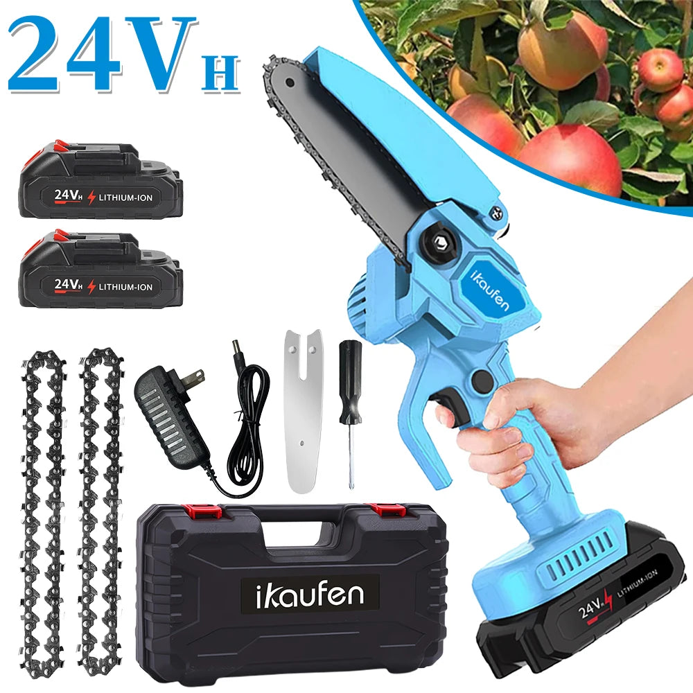 4-Inch Cordless Mini Electric Chainsaw for Makita 18V Battery