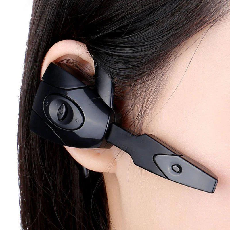 Wireless Headphones Business Bluetooth-Compatible Headset Microphone Rechargeable Standby Car Driving Sport Handsfree