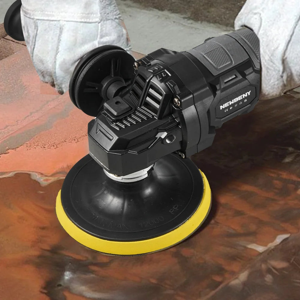 NEWBENY 125mm Brushless Cordless Angle Grinder for Makita Battery