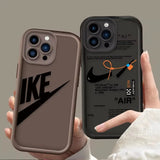 Sport Art Labels Phone Case for iPhone 16 16E 15 14 13 12 11 Pro Max X XS X S Max XR SE 2020 7 8 Shockproof Soft Silicone