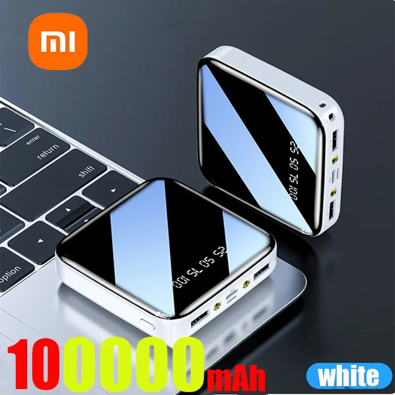 2025 New 20000mAh Power Bank External Battery Large Capacity Fast Charging Portable for Samsung IPhone Xiaomi Powerbank