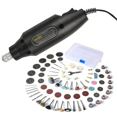 12V Mini Engraving Pen & Rotary Drill Tool Set