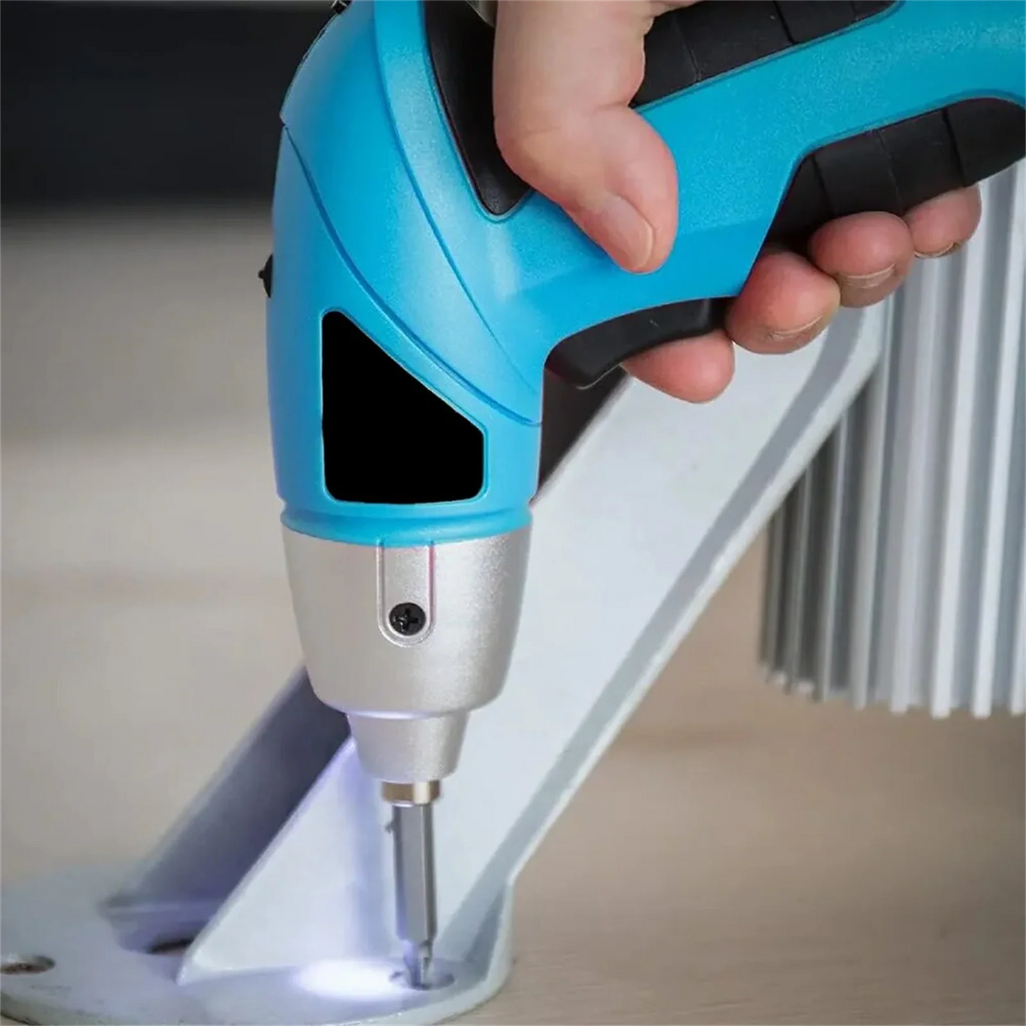 JANGKLIFE 3.6V Cordless Electric Screwdriver – Rechargeable 1300mAh Mini Drill Power Tool for Home DIY