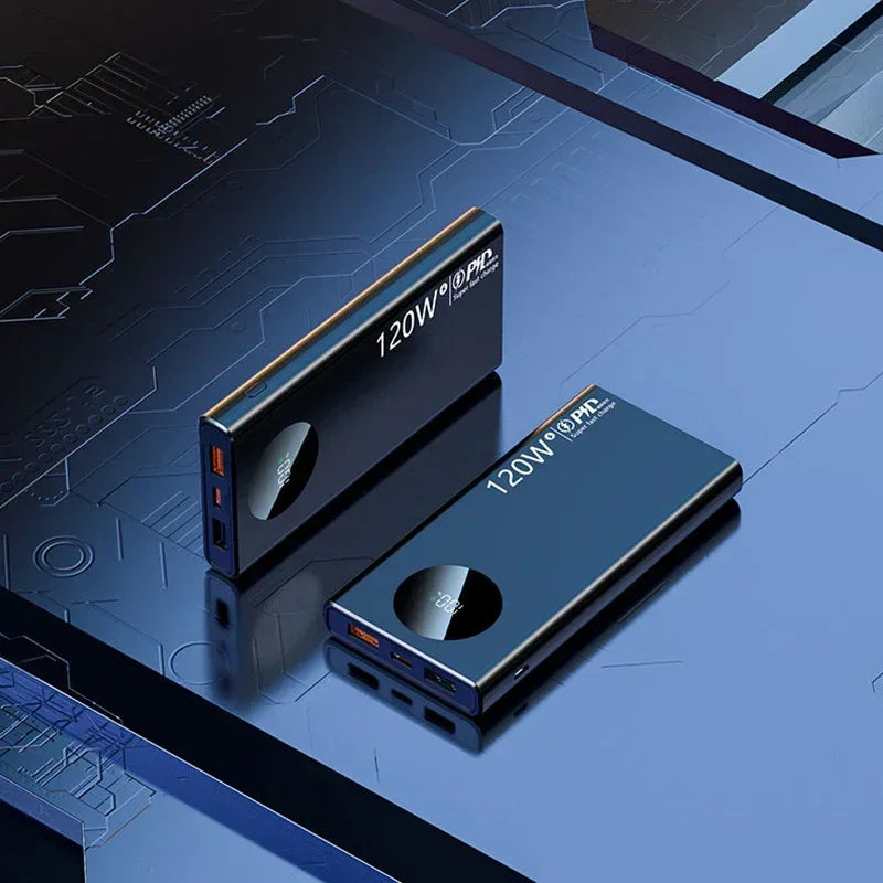 Xiaomi 120W 500000mAh High Capacity Power Bank Fast Charging Portable Battery Charger For iPhone Huawei Samsung