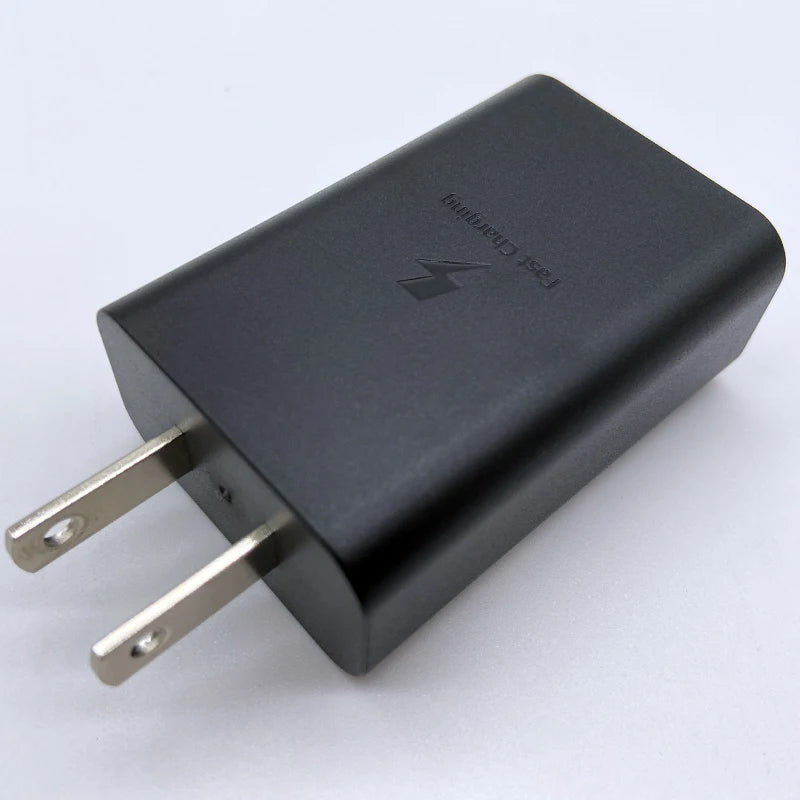 SAMSUNG PD 15W Fast Charger US Plug Quick  Type C  USB C For Galaxy A54 A14 S10+ S10 S9 Plus S23FE S21FE
