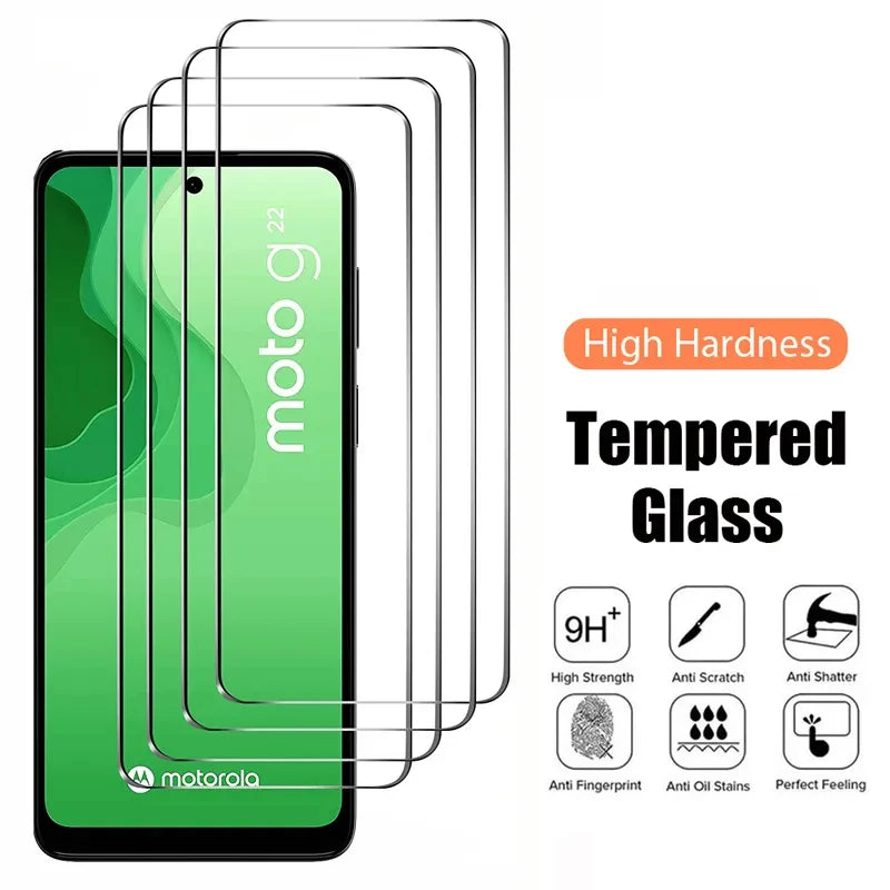 Full Glue HD 2.5D Tempered Glass For Motorola Moto G04 G04S E14 G14 G24 Power Screen Protector For G34 G54 G64 G64Y G84 G75 5G
