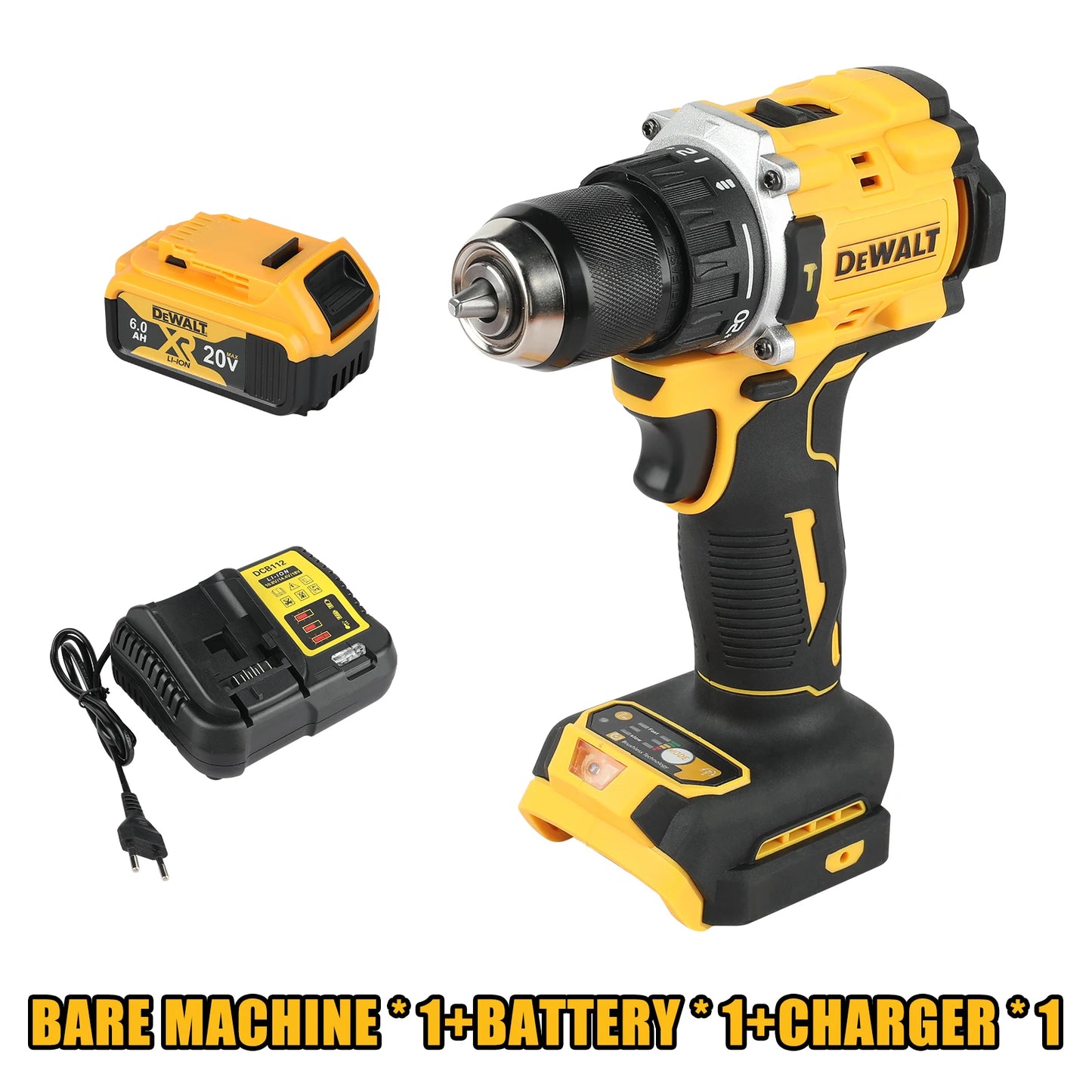 DEWALT DCD805 20V Brushless Cordless Impact Drill & Screwdriver