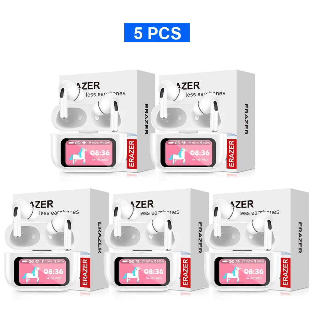 Lenovo ERAZER Original Bluetooth Earphones HIFI Stereo Sound Earbuds With Built-in Mic Touch Screen Wireless Headphones HD Music